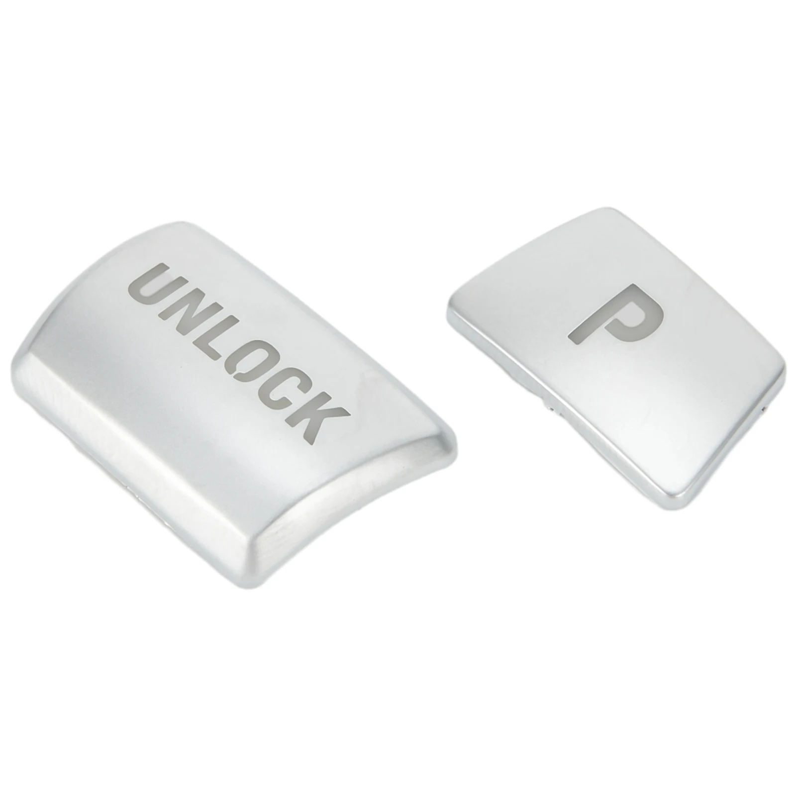

High Quality Practical To Use Brand New Button Sticker Trim 2 Pcs Aluminum Car Accessories Gear Shift Knob Replacement
