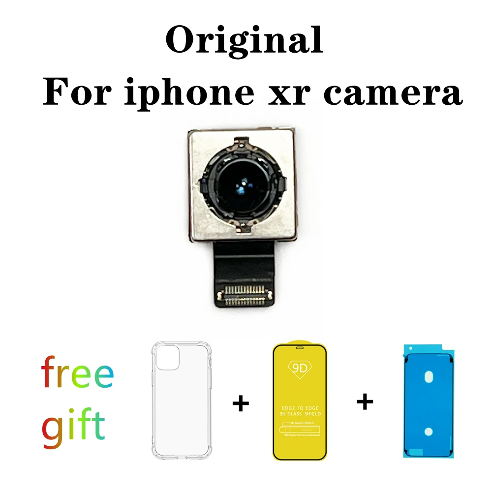 OriginalbackCameraForiPhoneXRPlustraseiraRearMainBigLensFlex