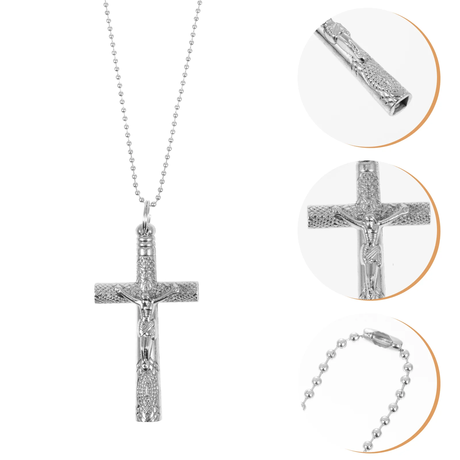 

Drum Wrench Adjustment Tool Chain Necklace Gift Percussion Instrument Part Keys Tuning Steel Cross