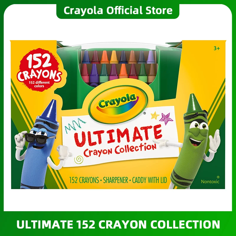 Crayola Inspiration Art Case Crayons Super Tips Markers Colored Pencils Set  Gifts for Kids 128 Pieces 04-1184 - AliExpress