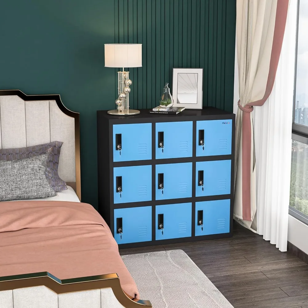 Metal Kids Locker for Girls Bedroom and Playroom Storage for Clothes Bags Toys and Book baby closet