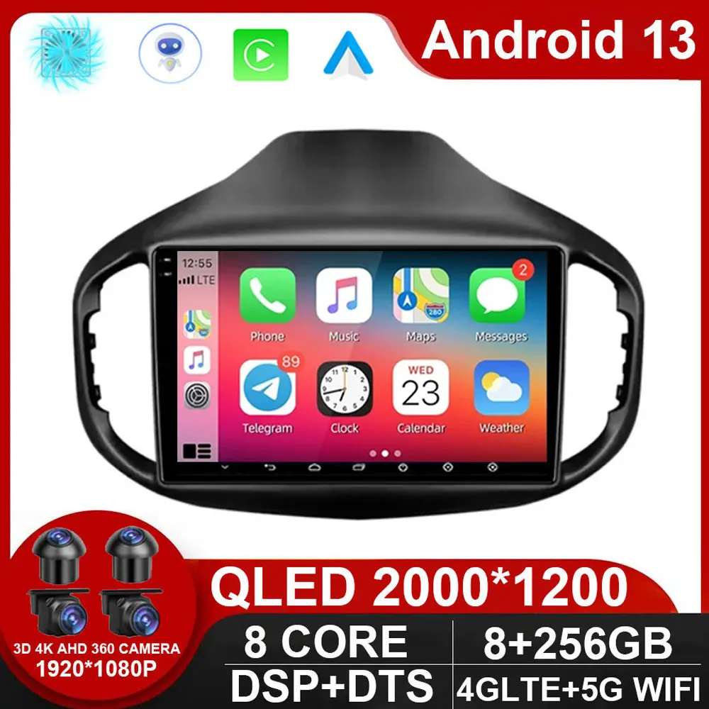 

Android 13 Car Radio For Chery Tiggo 7 2016 - 2018 GPS Navigation Multimedia Video Player Stereo Auto Player Carplay NO 2Din