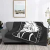 X Hunter Blanket Soft Flannel Fleece Warm Killua Zoldyck Anime Hxh Throw Blankets for Travel Bedding Bedspreads throw blanket 1
