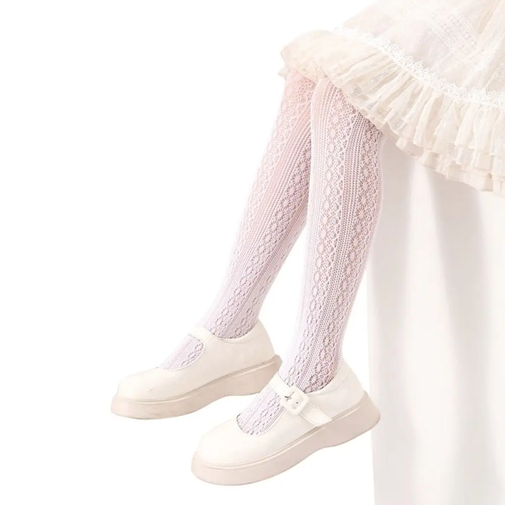 New Nylon Mesh Pantyhose Girl Gift Elasticity Girls Stocking Fashion Children's Tights Children