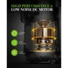 Large feed trough 5.3 inch chewing juicer, GDOR self feeding cold press juicer with 250W motor for easy cleaning 4