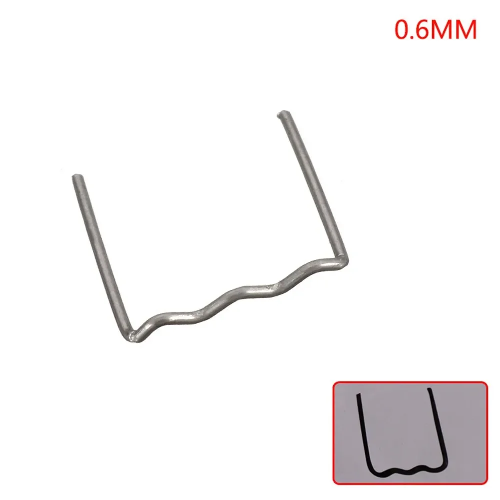 Staples Schweißklammern 0,6 Mm – 100 Stück, Edelstahl, Für Stoßstangenreparatur – Typ S, M Oder Wave