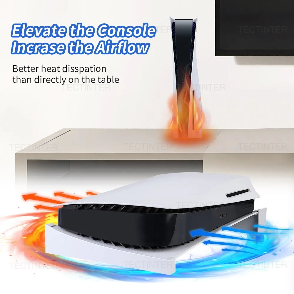 PS5 Stand Holder Cooling Horizontal