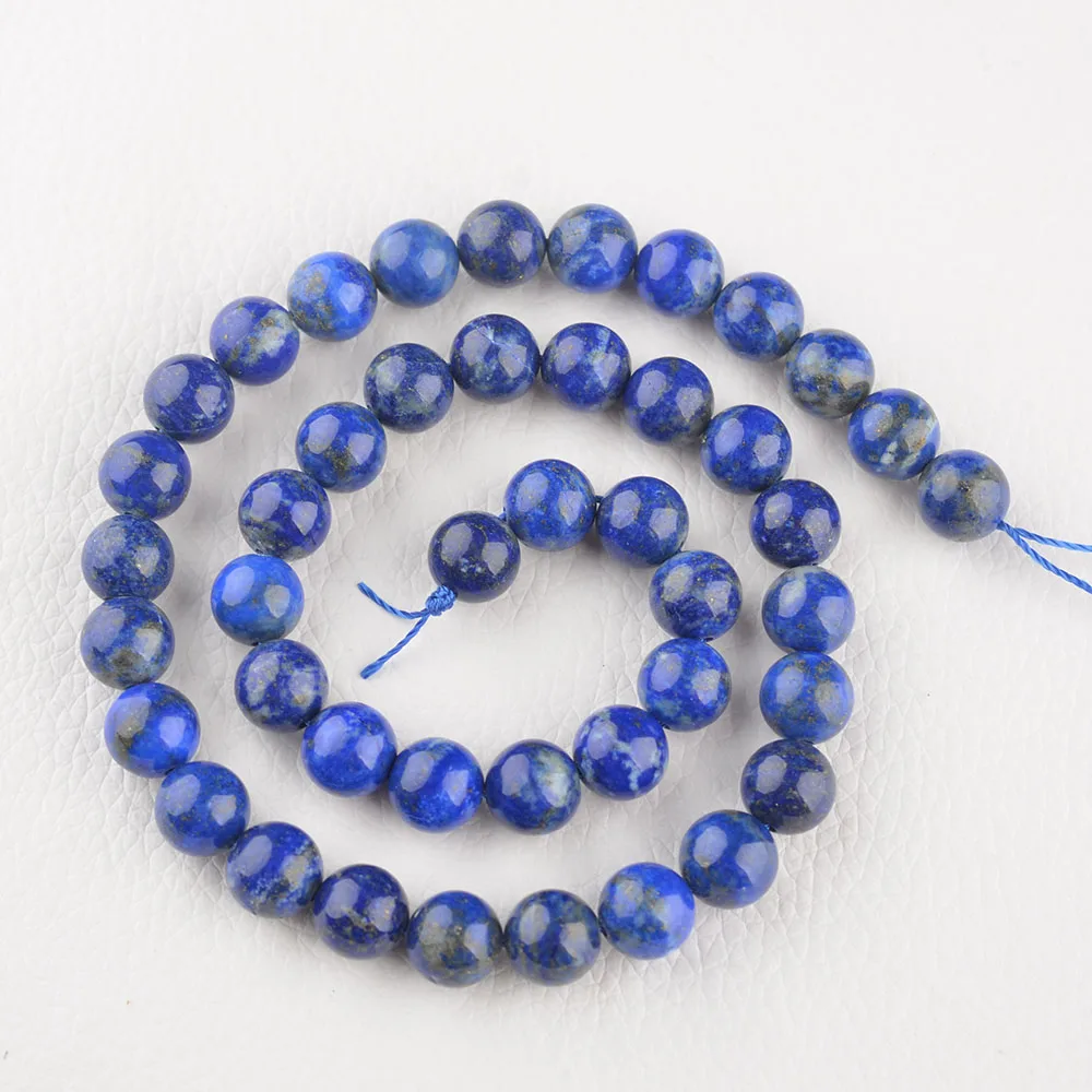 

Natural Lapis Lazuli Gems Beads 15" 8mm