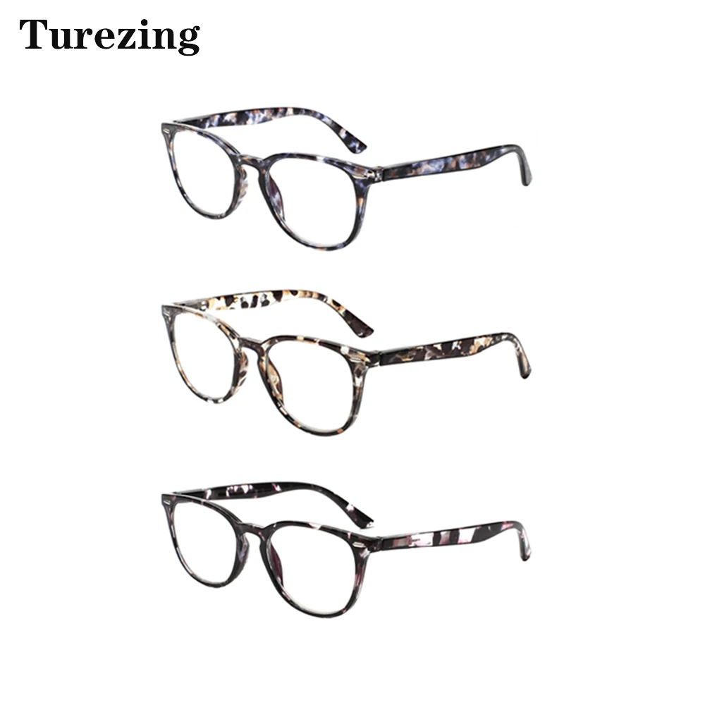 TRUEZING Mixed Women's Fashion Fine Pattern HD Metal Hinge Reading