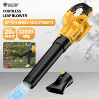 Machine de tempête d'élimination de feuilles de cour de ventilateur sans fil de 32000 tr/min pour des outils électriques de maison et de rue pour la broche de batterie de 20V de Dewalt 1
