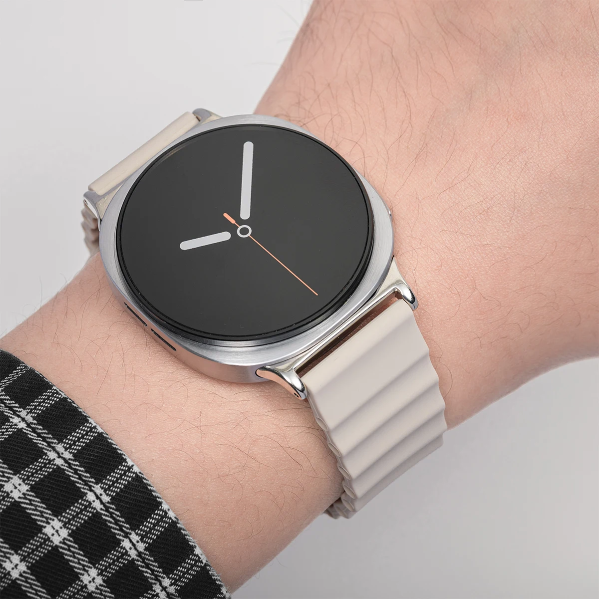 Magnetic Silicone Sport Watchband Strap