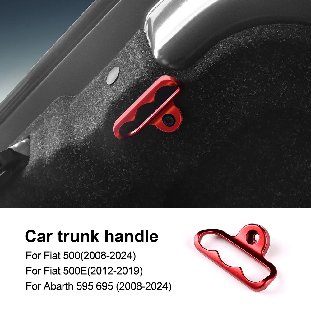 Nylon Tailgate Pull Down Strap For Abarth 500 595 695 Nylon Tailgate Pull Down Strap For Abarth 500 595 695