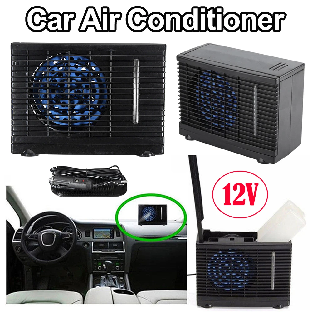 12V Car Air Conditioner Adjustable Auto Air Cooler Removable Electronic