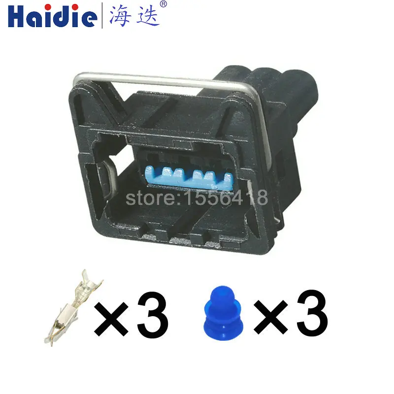

1-20 sets 3pin auto electric fuel line quick oil pump sensor waterproof female connector HD034Y-3.5-21