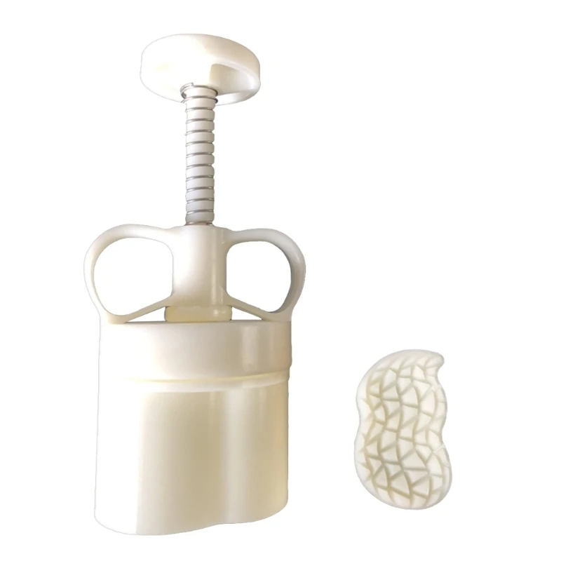 

Mooncake Mold 50g Peanut Stamp Cake Cookie Mould Cutter Hand Pressure Baking Accessories Mid-Autumn Festival Kitchen