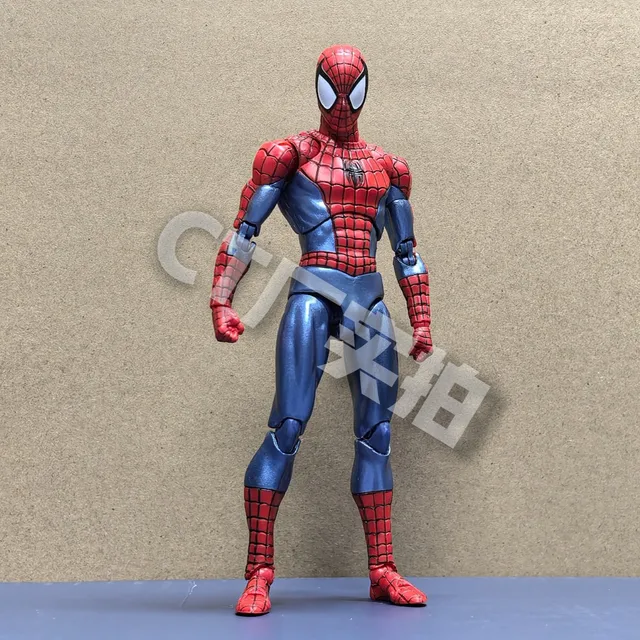 LEARNING SPIDER-MAN フィギュア Revoltech Amazing Yamaguchi Spider-Man Ver.2.0 Figure