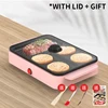 3 in 1 Breakfast Machine Bread Maker Toaster Electric Mini Oven Fried Egg Burger Machine Kitchen Cooking Roti Maker Household 5