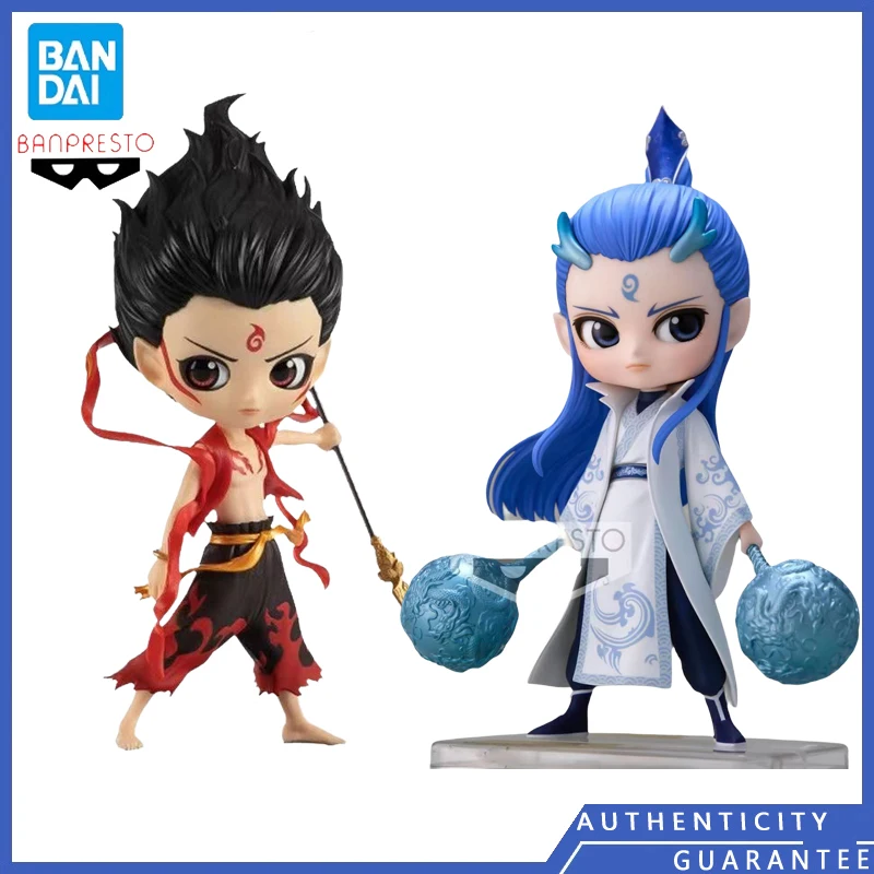 [В наличии] Bandai Banpresto Q-Posket Nezha Aobing аниме персонажи Mini Kawaii Маленькая Фотография модели игрушки подарки