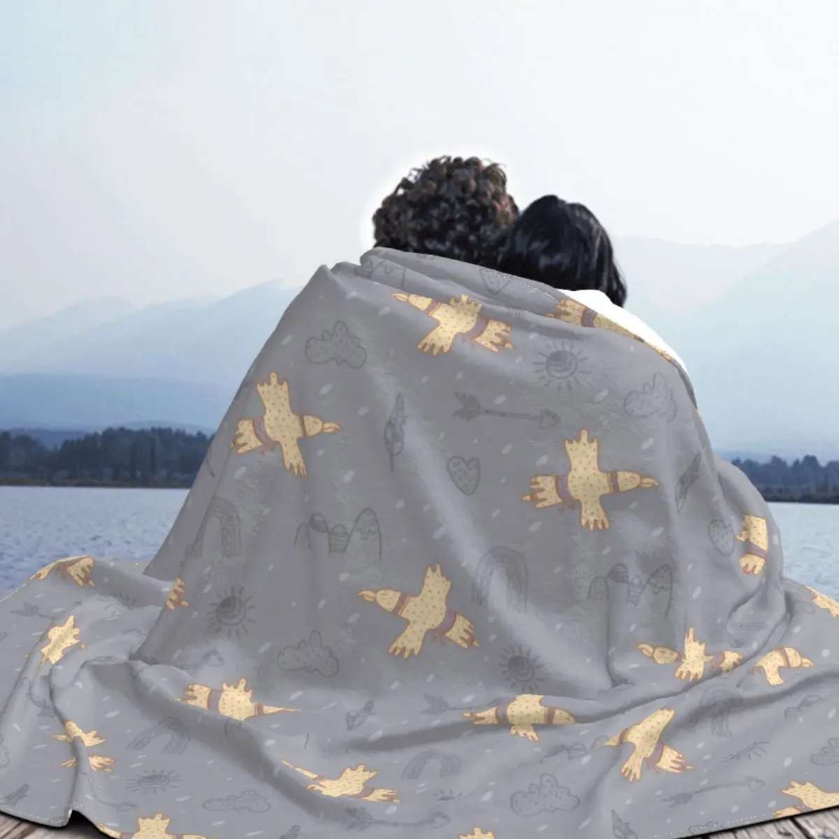 Bird Eagle Blankets Fleece Textile Decor Animal Portable Super Warm Throw Blanket for Sofa Couch Bedspreads