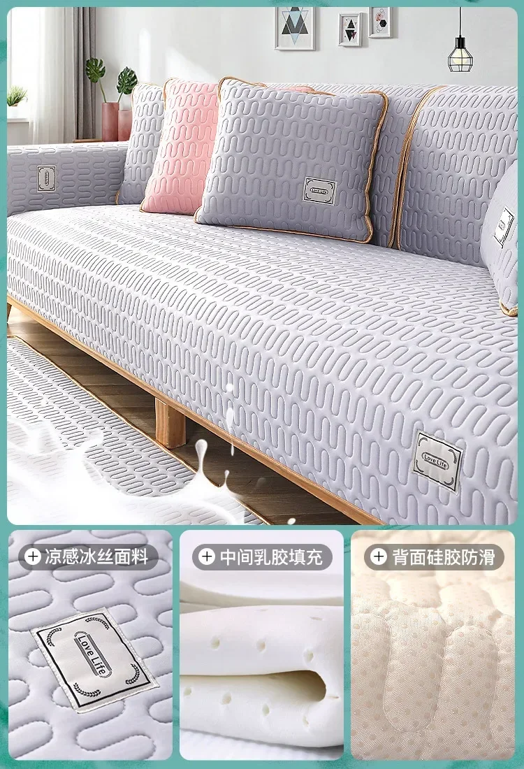 thumbnail image 1 of 1 funda de cojín para sofá, funda protectora para muebles, funda retráctil para sofá, decoración del hogar, almohadilla de látex para dormitorio, oficina y sala de estar, 1 of 5