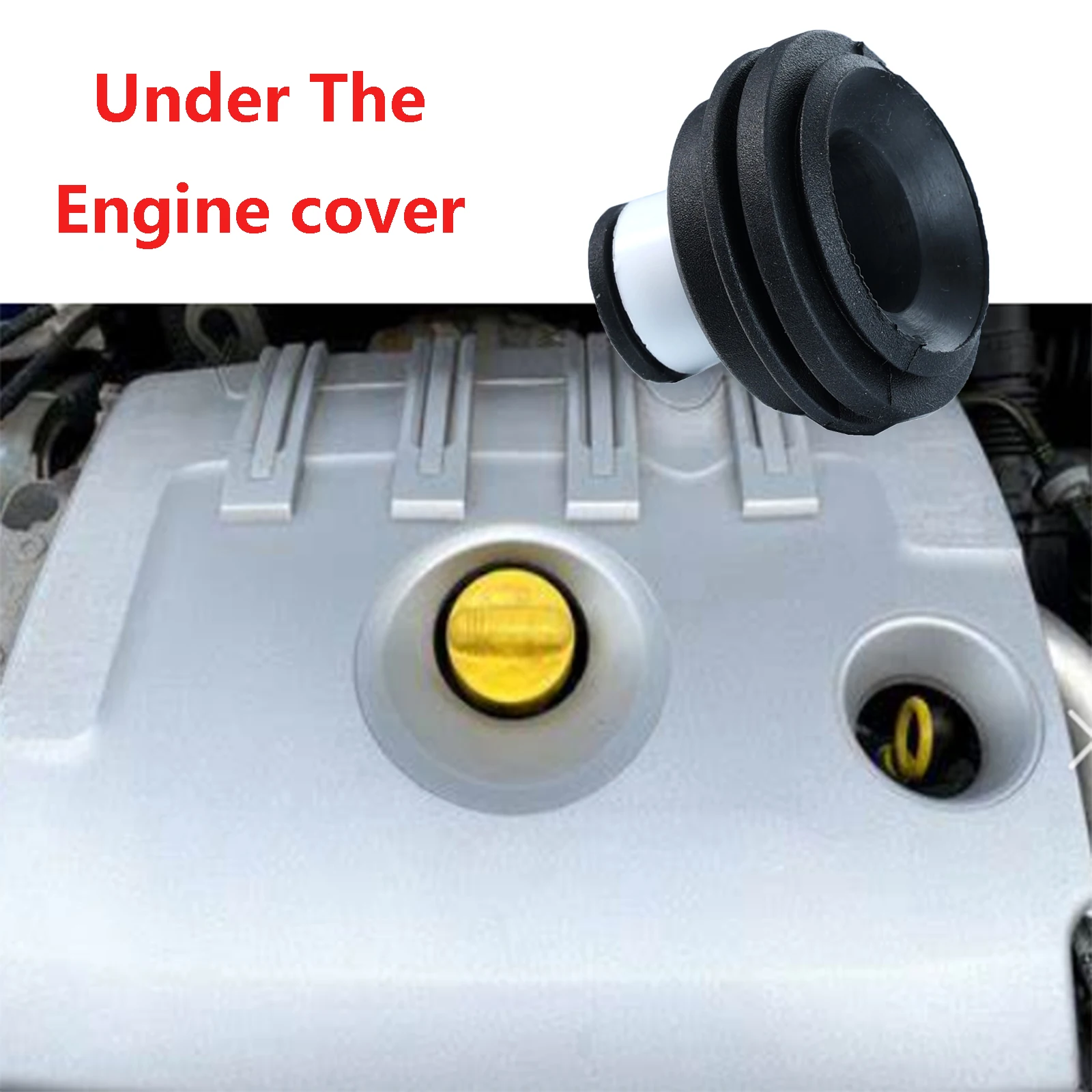 3X Engine Cover Rubber Grommet Mount Clips 1.5 & 1.9 DCi air filter box rubber grommet for Renault Clio II III Kangoo I Modus Twingo I Megane II 7701056972