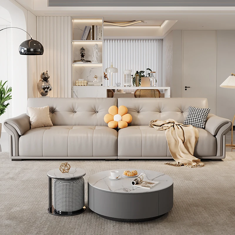 

Salon Shape Living Room Sofas Lounge Modular Corner Daybed Living Room Sofas Comfortable Relax Wohnzimmer Sofas Furniture Set