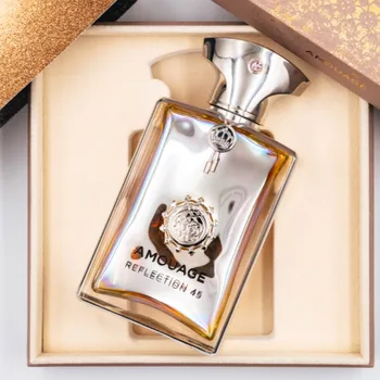 Amouage Reflection 45 XIV Profumo da Uomo 100ml Lunga Durata Legnoso Aromatico Audace Maschile Elegante Opus Royal Tobacco Decision Lux