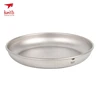 Keith Titanium Plate Camping Titanium Dishes 150ml-450ml Saucer Outdoor Tableware Camping Plates Cutlery 30g-70g Ti5362/Ti5368 1