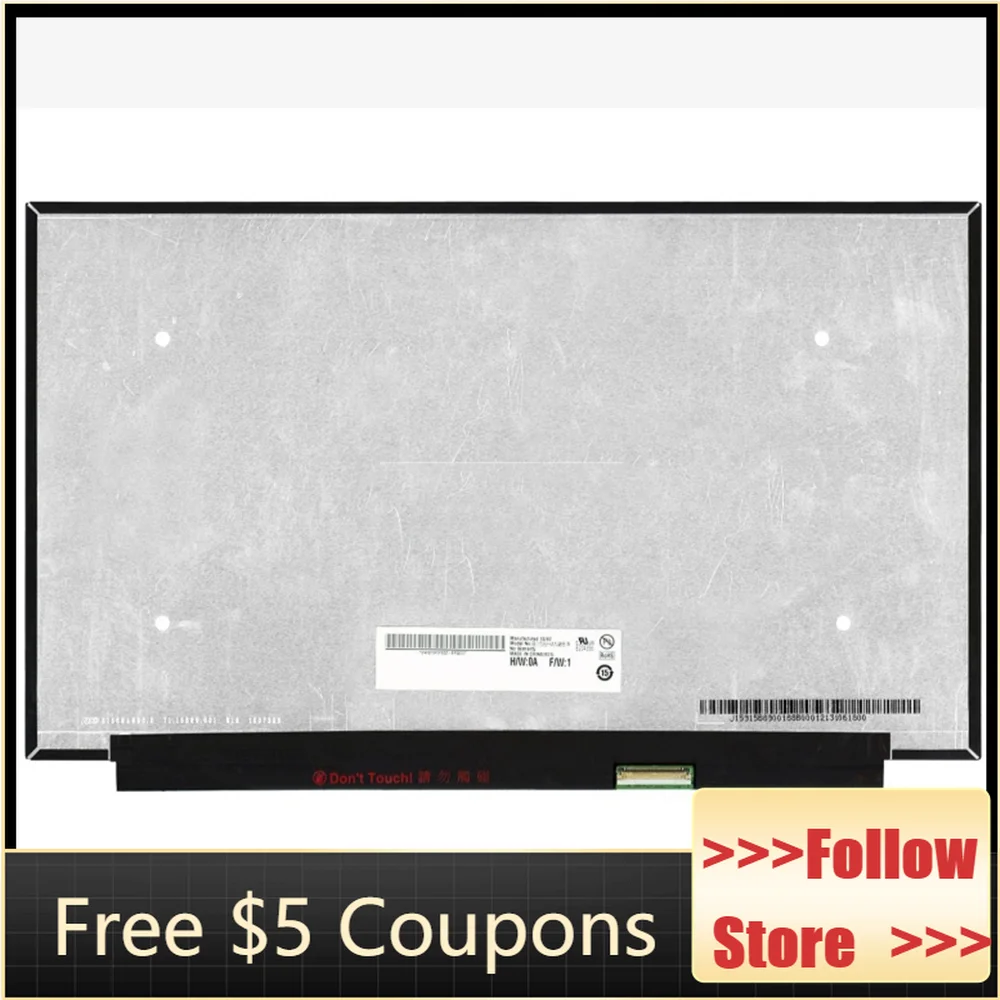 

15.6 in For MSI Bravo 15 B55DD-005XES FHD 1920x1080 IPS LCD Screen EDP 40Pins 144hz Gaming Laptop Replacement Display Panel