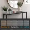 41” Classic Console Table for Entryway, Modern Sofa Table for Living Room, Industrial Sofa Console Table, Snack Entrance Table 4