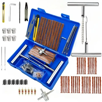 Nouvel outil de réparation de pneus de voiture, Kit de réparation de pneus, ensemble d’outils de goujon, réparation de pneus de moto, bouchon de crevaison, accessoires de voiture