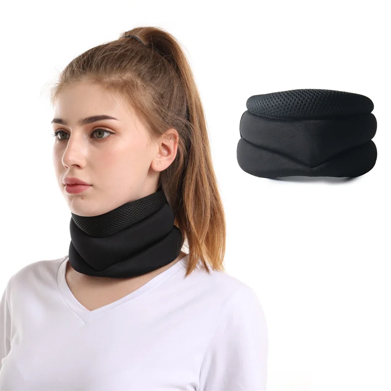 NeckSupportCervicalBraceAdjustableCervicalCollarSoftDurable