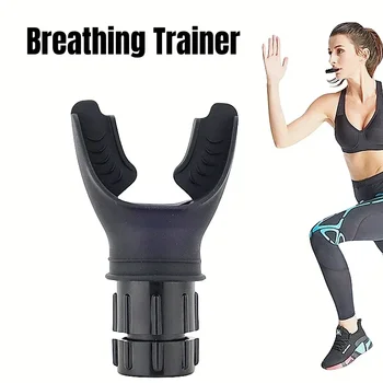1Pc Sport Respirazione Trainer Esercizio Polmonare Viso Bocchino Respiratore Attrezzature per il fitness per la casa Accessori per la cura sana
