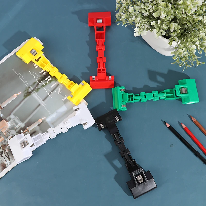 Double Head Rotatable Picture Copy Holder Painting Clip Clamp For Drawing Boards