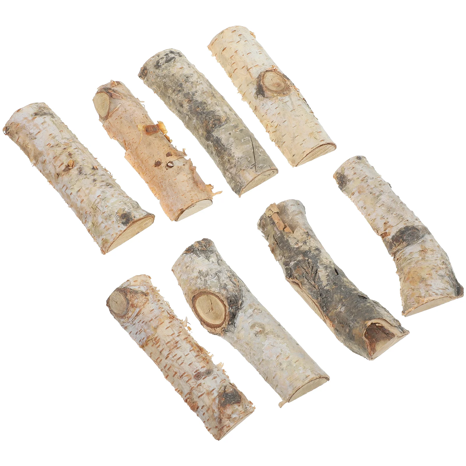 

Mini Birch Logs Christmas Birch Logs Natural Small Wooden Sticks Bark Unfinished Wood Log Diy Crafts Xmas Holiday Table
