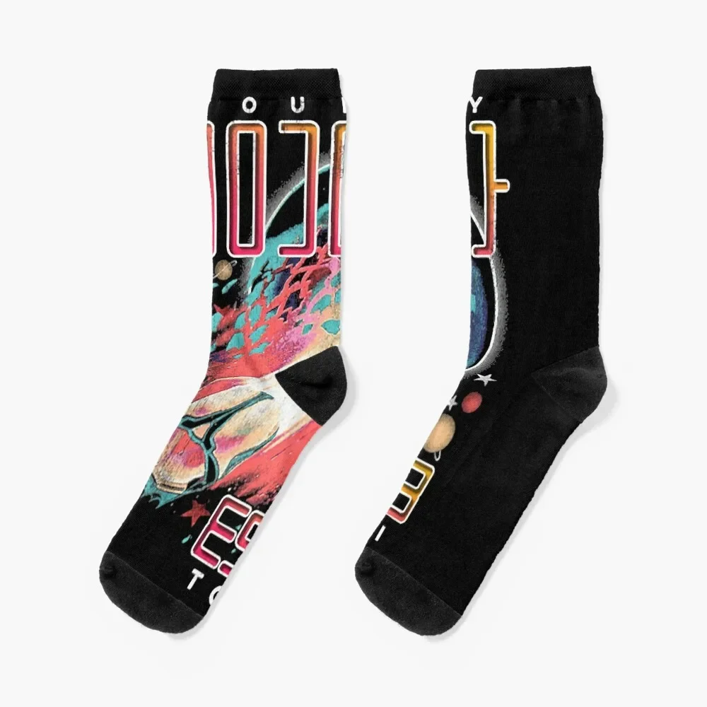 

Mens Funny Escape Tour 81 Journey Gift For Music Fans Socks christmass gift designer brand New year's Socks Ladies Men's