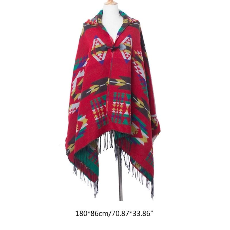 Рисунок 6 - Женское богемное пончо с этническим