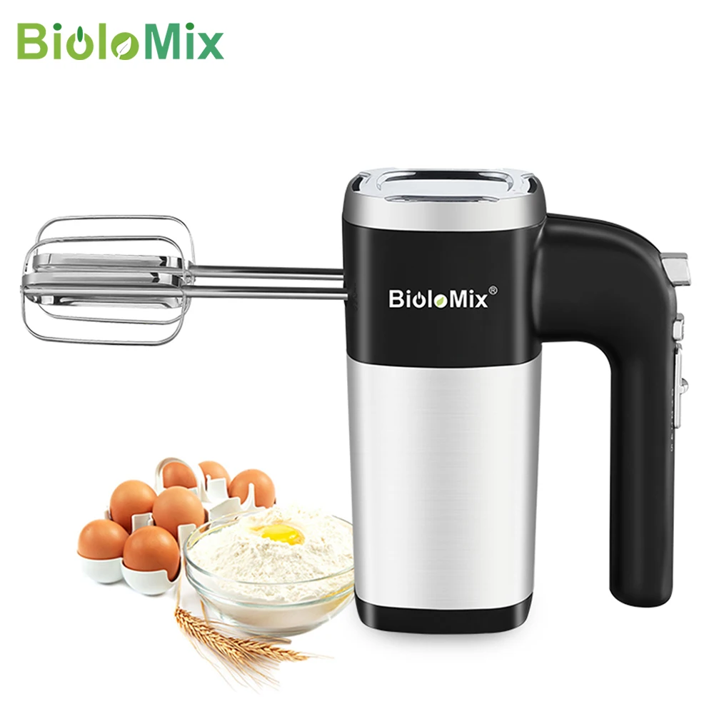 BioloMix Clearance Price 5 Speed 500W Electric Hand Mixer Handheld