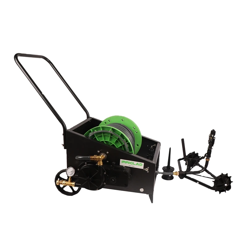 

Mechanical Fully Automatic Irrigation Garden Water Hose Reel Cart Traveling Sprinkler Cart