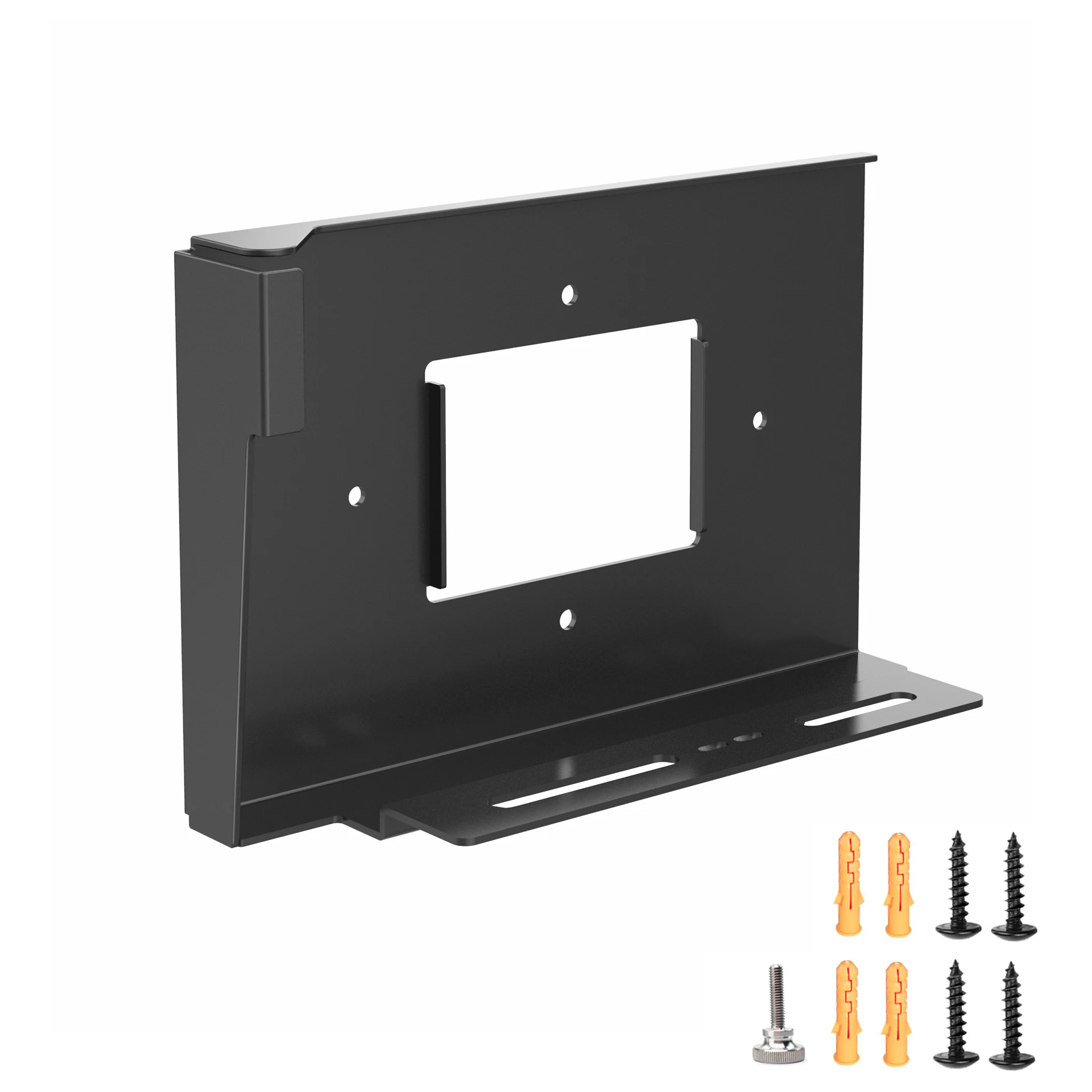 Monzlteck New Wall Mount for  PS5( Disc and Digital),All Metal Vertical Hanging on Wall Space Saver Easy to Install
