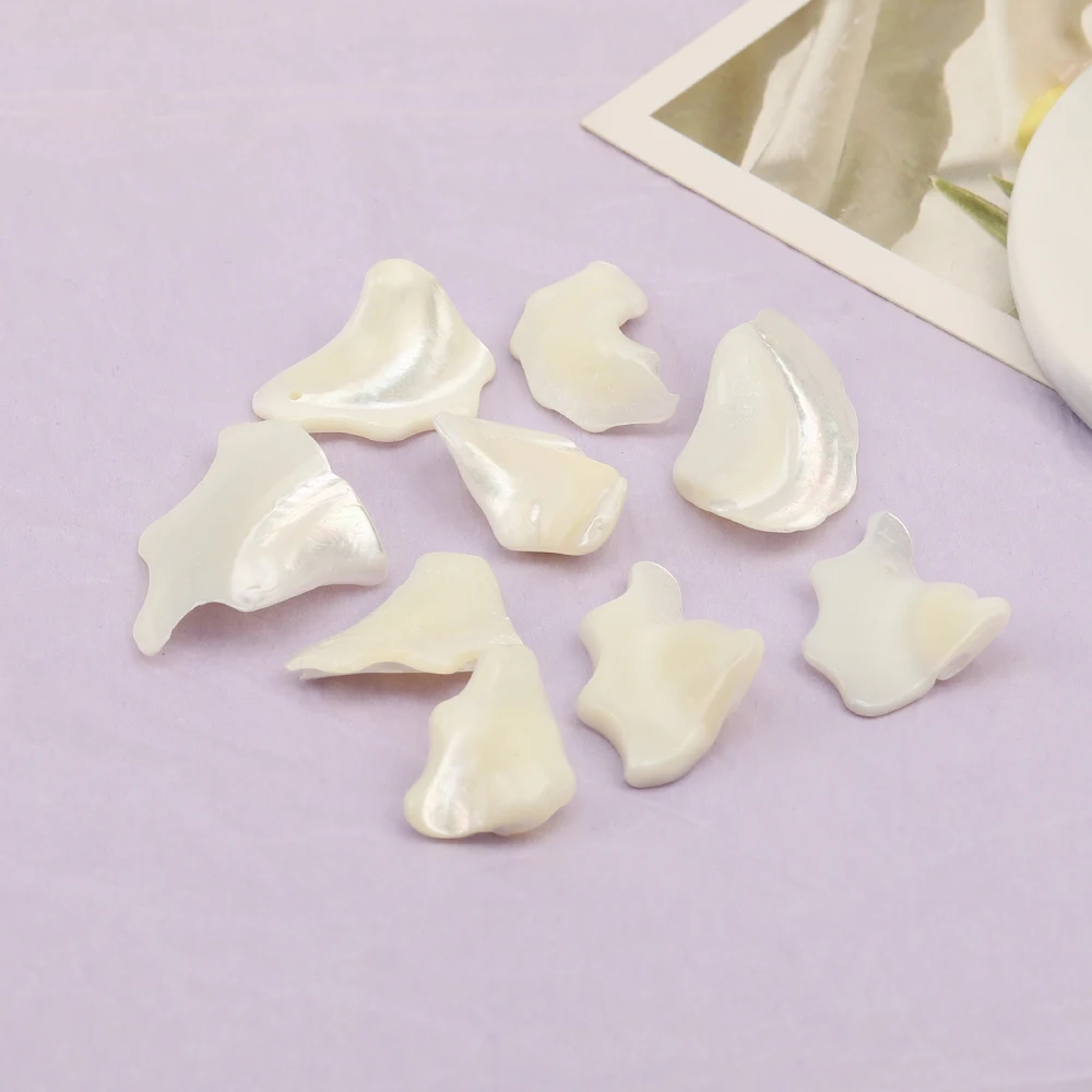 Cordial Design 100Pcs Earrings Accessories/Irregular Shape/DIY Charms/Natural Shell/Jewelry Findings & Components/Hand Made - cordial