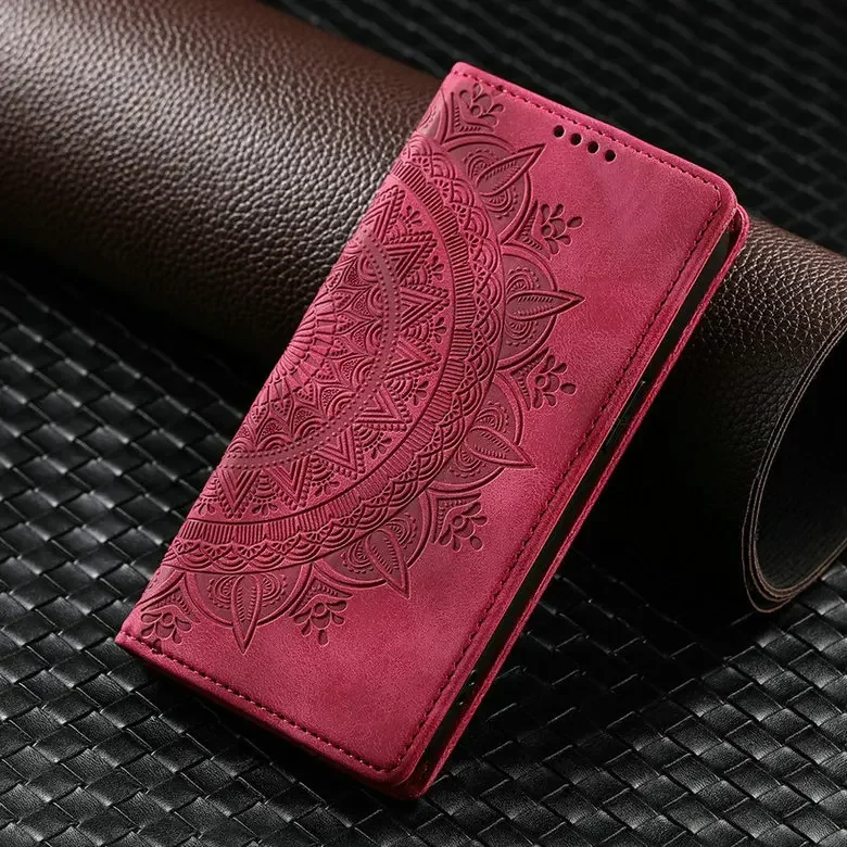 Luxury Leather 360° Protective Wallet Cover
