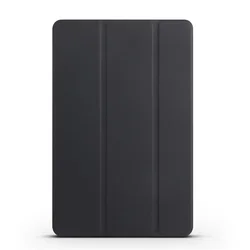 Premium PU Leather Soft Silicone Tablet Cover - Elegant and Durable Protection for MatePad 11.5 S 2025 (Black)