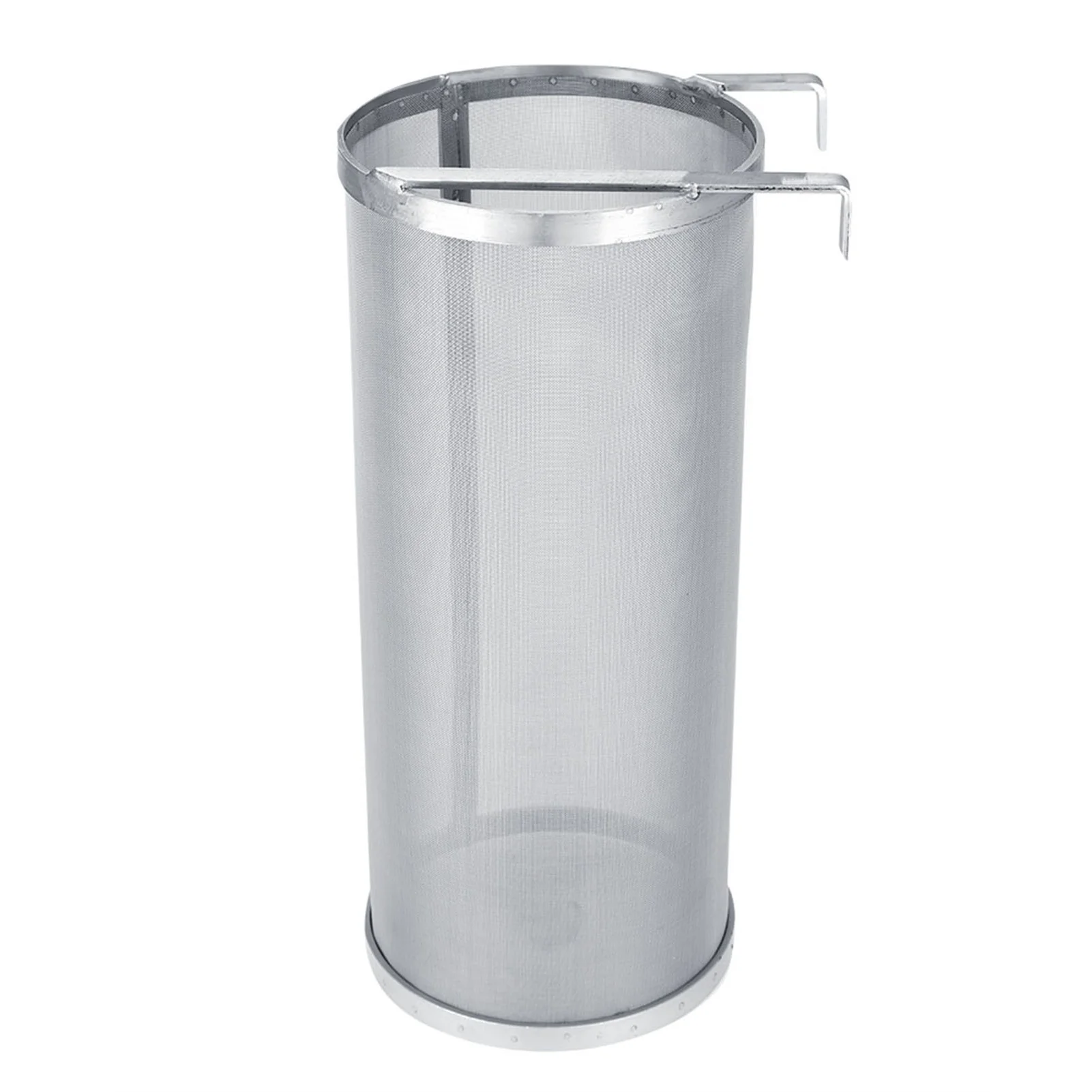 Description Picture 2 of itemStainless Steel Brew Beer Filter 300 Micron Wine Strainer Corrosion Resistant Beer Filter Mesh With Hook