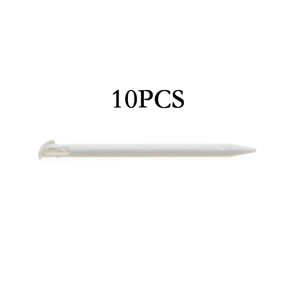 10개 범용 접이식 터치 스타일러스 펜 세트 플라스틱 및 금속 미니 휴대용 새 3DS XL LL용