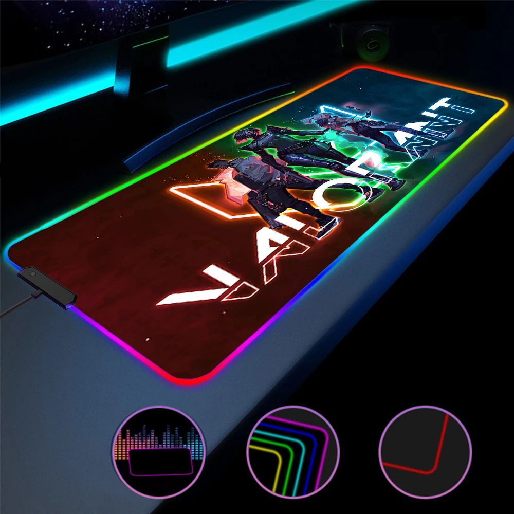 Tappetino Gaming TALIUS Tatami XXL Retroilluminato RGB - 80 Cm Per Mouse E Tastiera