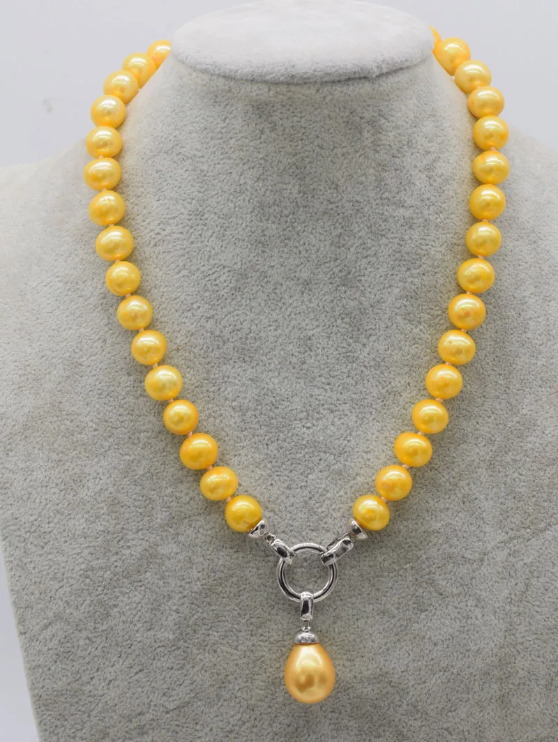 

Вау! Жемчужное ожерелье с подвеской в виде ракушки, Размер 10-1 мм