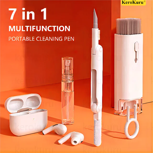 7 1 Multifunctional Cleaning Kit, Brush Laptop Keyboard