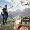 Portable Camping Foldable Cassette Stove Outdoor Hiking Travel BBQ Cooking Boiling Burning Lightweight Butagas Stove 1