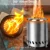 Compact Smokeless Stainless Steel Stove for Outdoor Cooking Fun